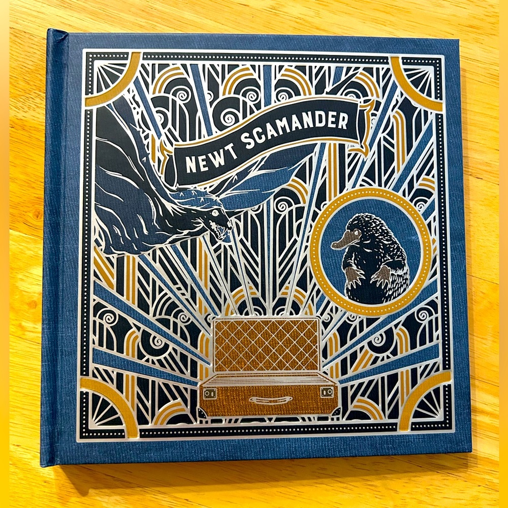 Newt Scamander Book from Fantastic Beasts, excellent condition.